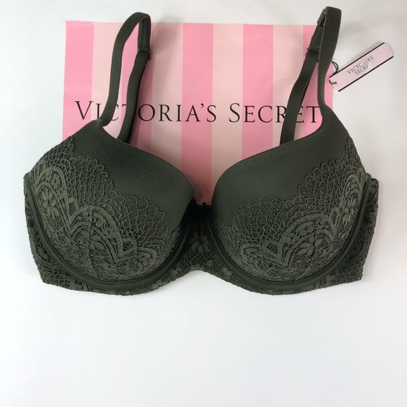 Other - Victoria's Secret lined demi green bra 5785 5865
